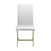 Carmelia Upholstered Side Chairs White (Set of 4) - Bargain Furniture (Detroit, MI)