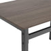 Lana 5-piece Rectangular Dining Table Set Dark Brown and Matte Black - Bargain Furniture (Detroit, MI)