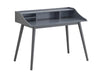 Percy 4-compartment Writing Desk Grey - Bargain Furniture (Detroit, MI)