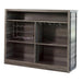 Joe 5-shelf Bar Unit Aged Oak - Bargain Furniture (Detroit, MI)