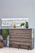 Joe 5-shelf Bar Unit Aged Oak - Bargain Furniture (Detroit, MI)