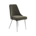 Cabianca Curved Back Side Chairs Grey (Set of 2) - Bargain Furniture (Detroit, MI)