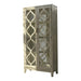 Mckellen 2-door Tall Cabinet Antique White - Bargain Furniture (Detroit, MI)