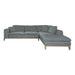 Persia 2-piece Modular Sectional Grey - Bargain Furniture (Detroit, MI)