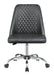 Althea Upholstered Tufted Back Office Chair Grey and Chrome - Bargain Furniture (Detroit, MI)