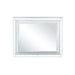 Gunnison Dresser Mirror with LED Lighting Silver Metallic - Bargain Furniture (Detroit, MI)