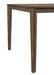 Wethersfield Dining Table with Clipped Corner Medium Walnut - Bargain Furniture (Detroit, MI)