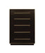 Durango 5-drawer Chest Smoked Peppercorn - Bargain Furniture (Detroit, MI)