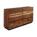 Winslow 6-drawer Dresser Smokey Walnut and Coffee Bean - Bargain Furniture (Detroit, MI)