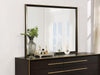 Durango Dresser Mirror Smoked Peppercorn - Bargain Furniture (Detroit, MI)