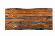 Ditman Live Edge Dining Table Grey Sheesham and Black - Bargain Furniture (Detroit, MI)