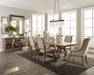 Brockway Tufted Side Chairs Cream and Barley Brown (Set of 2) - Bargain Furniture (Detroit, MI)