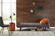 Sommer Tufted Sofa Bed Grey - Bargain Furniture (Detroit, MI)