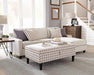 Mcloughlin Upholstered Sectional Platinum - Bargain Furniture (Detroit, MI)