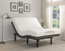 Clara Queen Adjustable Bed Base Grey and Black - Bargain Furniture (Detroit, MI)