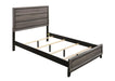 Watson Full Panel Bed Grey Oak - Bargain Furniture (Detroit, MI)