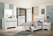 Miranda Full & Twin Storage Bed White - Bargain Furniture (Detroit, MI)