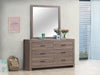 Brantford 6-drawer Dresser Barrel Oak - Bargain Furniture (Detroit, MI)