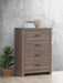 Brantford 4-drawer Chest Barrel Oak - Bargain Furniture (Detroit, MI)