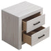 Brantford 2-drawer Nightstand Coastal White - Bargain Furniture (Detroit, MI)