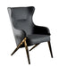 Walker Upholstered Accent Chair Slate and Bronze - Bargain Furniture (Detroit, MI)