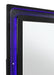 Penelope Rectangular Dresser Mirror Black - Bargain Furniture (Detroit, MI)