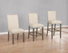 Ralland Upholstered Side Chairs Beige and Rustic Brown (Set of 2) - Bargain Furniture (Detroit, MI)