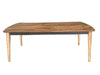 Partridge Wooden Dining Table Natural Sheesham - Bargain Furniture (Detroit, MI)