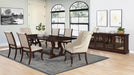 Brockway 4-door Server Antique Java - Bargain Furniture (Detroit, MI)
