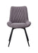 Diggs Upholstered Tufted Swivel Dining Chairs Grey and Gunmetal (Set of 2) - Bargain Furniture (Detroit, MI)