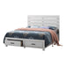 Brantford Eastern King Panel Bed Coastal White - Bargain Furniture (Detroit, MI)