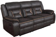 Greer Upholstered Tufted Back Motion Sofa - Bargain Furniture (Detroit, MI)