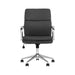 Ximena Standard Back Upholstered Office Chair Black - Bargain Furniture (Detroit, MI)