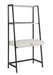 Pinckard 1-drawer Ladder Desk Grey Stone and Black - Bargain Furniture (Detroit, MI)