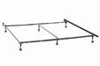 Mabel Twin Over Full Bed Frame Black - Bargain Furniture (Detroit, MI)