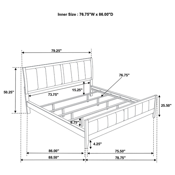 Wilkes Eastern King, Cal.King, Full, Twin, & Queen Bed - Bargain Furniture (Detroit, MI)
