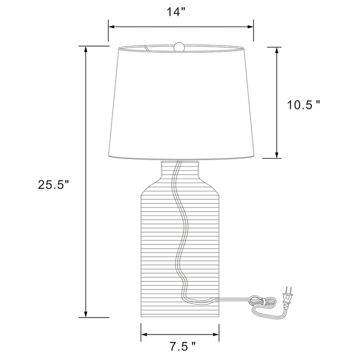 Nairobi Table Lamps - Bargain Furniture (Detroit, MI)