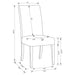 Herran Side Chairs - Bargain Furniture (Detroit, MI)