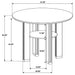 Ottowa Counter Height Dining Tables - Bargain Furniture (Detroit, MI)