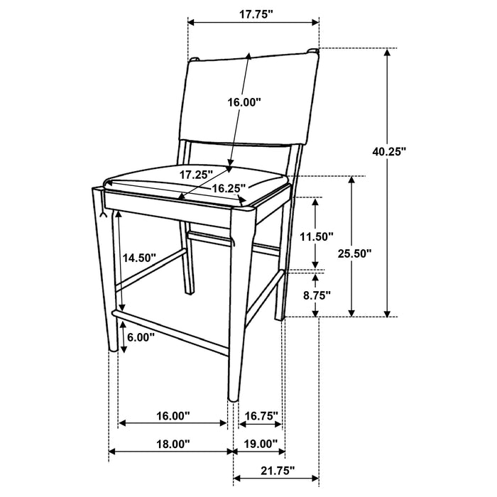 Ottowa Counter Stools - Bargain Furniture (Detroit, MI)