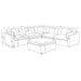 Hobson 6 Piece Sectionals - Bargain Furniture (Detroit, MI)