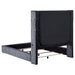 Tisdall California King, E.King & Queen Bed Grey, Black & Queen - Bargain Furniture (Detroit, MI)