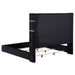 Tisdall California King, E.King & Queen Bed Grey, Black & Queen - Bargain Furniture (Detroit, MI)