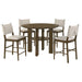 Ottowa 5 Pc Counter Height Dining Sets - Bargain Furniture (Detroit, MI)