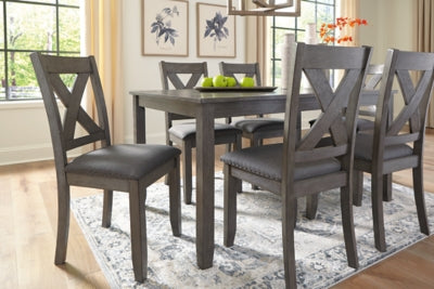 Caitbrook Dining Table and Chairs (Set of 7) - Bargain Furniture (Detroit, MI)