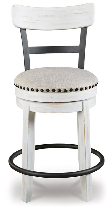Valebeck Counter Height Bar Stool - Bargain Furniture (Detroit, MI)