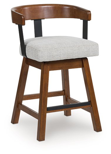 Ralene Counter Height Barstool (Set of 2) - Bargain Furniture (Detroit, MI)