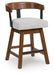 Ralene Counter Height Barstool (Set of 2) - Bargain Furniture (Detroit, MI)
