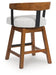 Ralene Counter Height Barstool (Set of 2) - Bargain Furniture (Detroit, MI)
