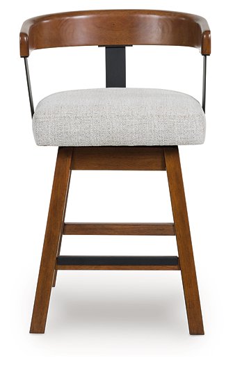 Ralene Counter Height Barstool (Set of 2) - Bargain Furniture (Detroit, MI)